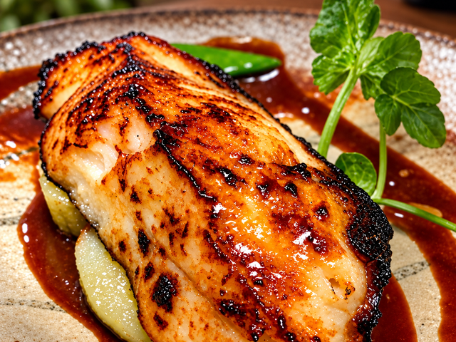 SuMiBi Kaz BLACK COD GRILLE AU MISO