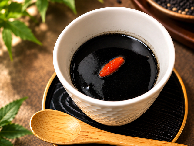 SuMiBi Kaz PUDDING AU SESAME NOIR